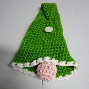 Set of 2 Crocheted Gnome Towel Holders